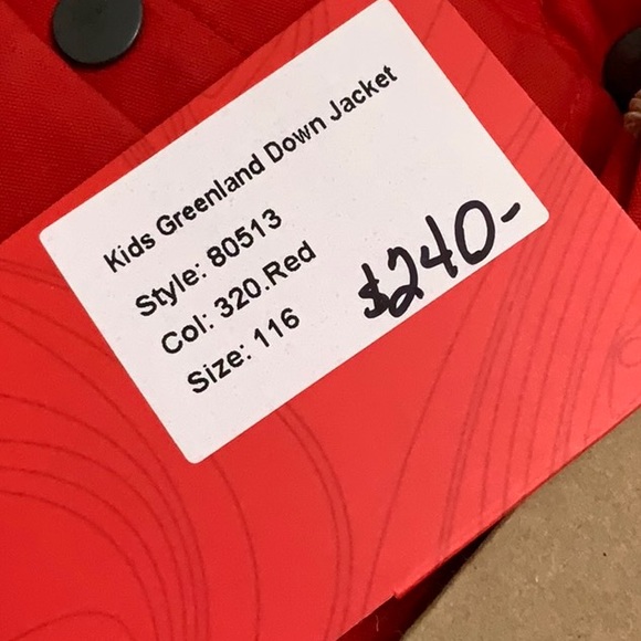 Fjallraven KIDS GREENLAND DOWN JACKET - Red - Picture 14 of 16